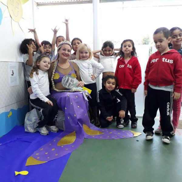 Turmas da recreação ao pré da Educação Infantil do Certus resgatam tradições culturais brasileiras com rodízio do folclore