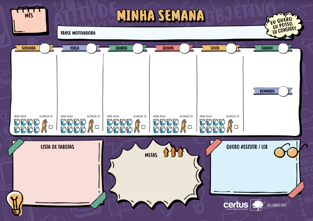 Planner Para Imprimir Vrogue Co