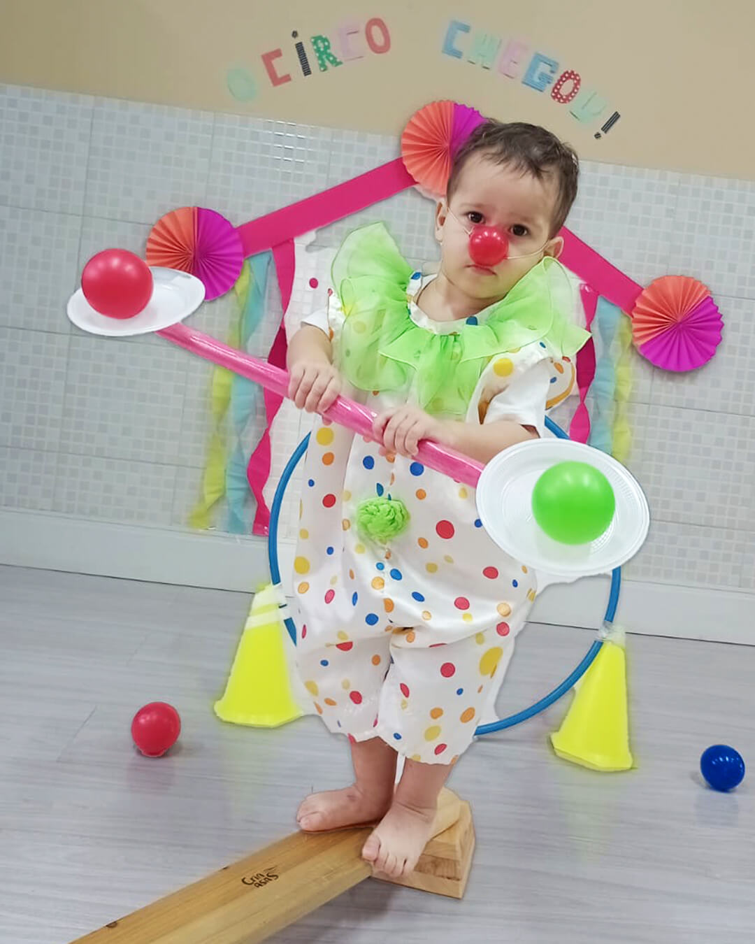 Dia do Circo no berçário da Educação Infantil no Blog do Certus
